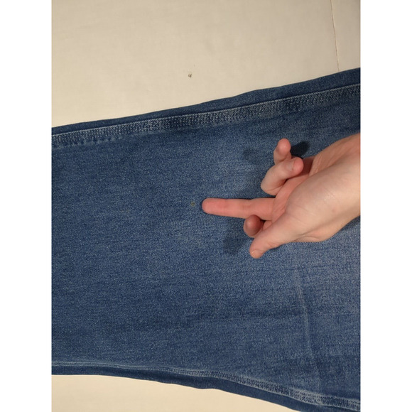 Carhartt Denim Bib Overalls 54x32 Mens Loose Fit Carpenter 104672 DST - Picture 10 of 12